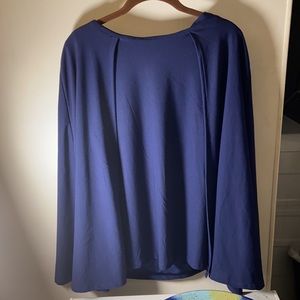 Iman cape style blouse